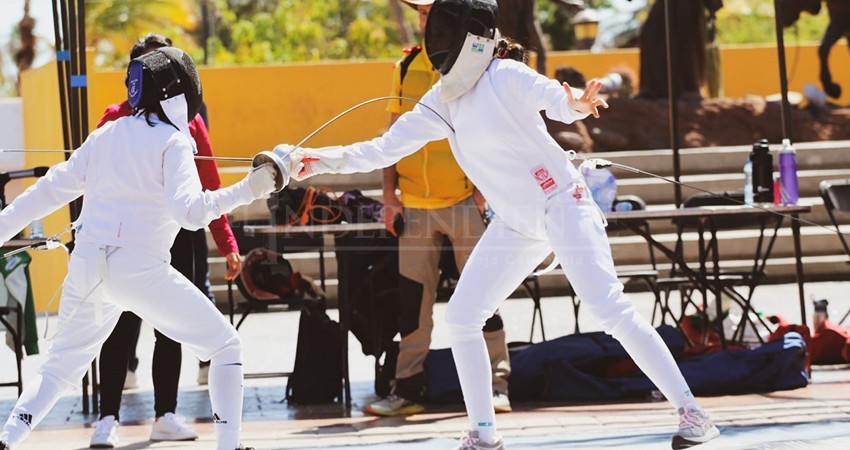 Entran en acción esgrimistas Sudcalifornianos en Campeonato Nacional