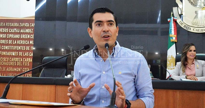 Presenta iniciativa el Dip. Rigoberto Mares para reformar Ley que crea “Patronato del Estudiante Sudcaliforniano”