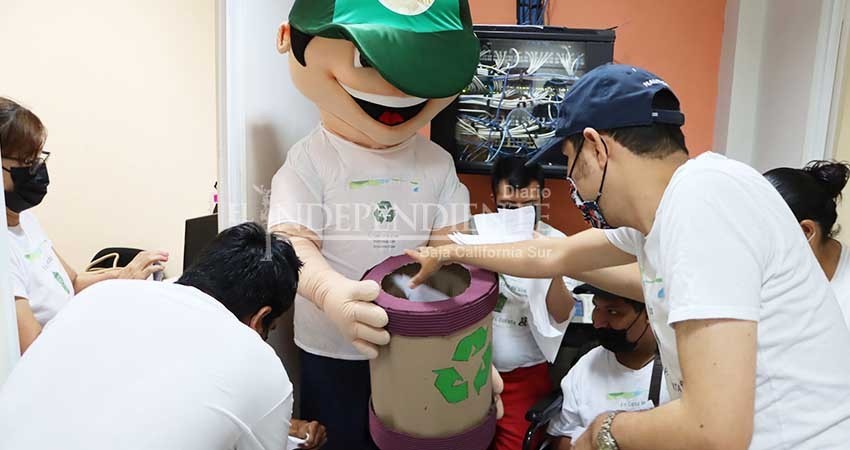 Promueve SEDIF cuidado del medio ambiente a través del reciclaje