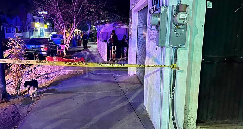 Lo sorprendió la muerte en la calle