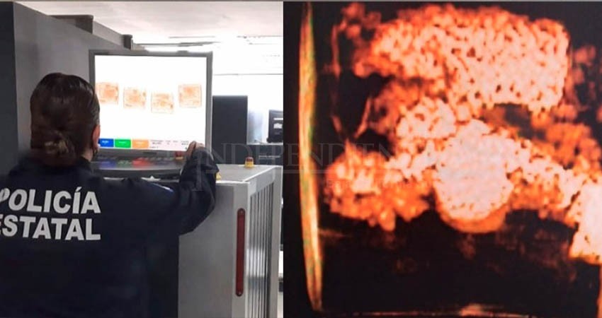 Detectan paquete con posible droga en Puerto Pichilingue