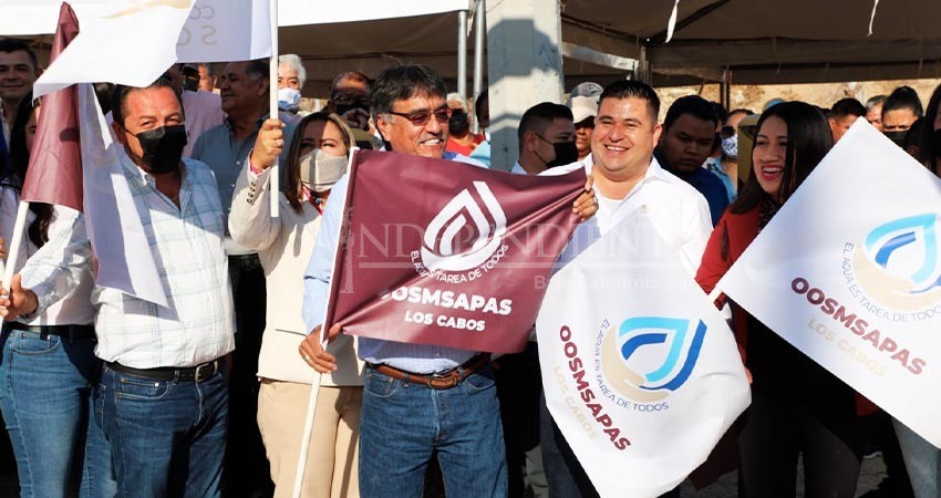 Construirán red de agua potable en CSL; habrá nuevas tomas de agua en dos meses