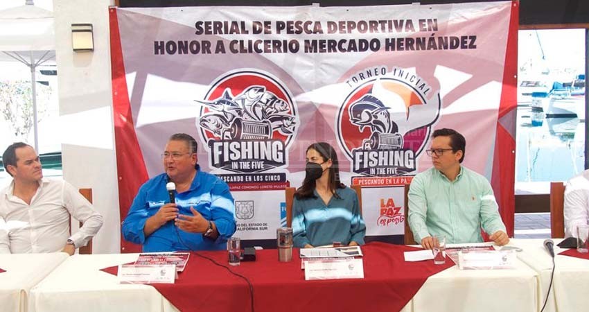 Anuncian la celebración del Torneo de Pesca Deportiva “Pescando en La Paz”