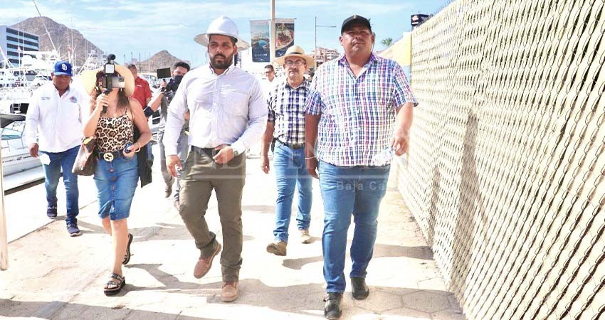 Avanzan los trabajos de mejora a la imagen de la Marina de CSL “Place at Cabo”