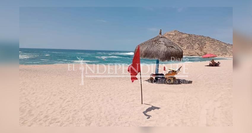 Oleaje elevado se mantiene en playas de Los Cabos; pide Zofemat extremar precauciones