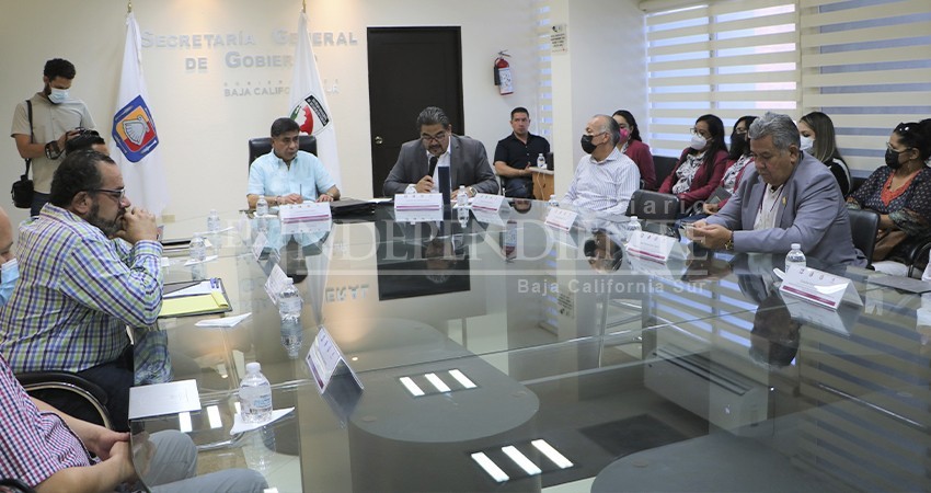 Firman tres poderes acuerdo de reforma del sistema de justicia penal en BCS