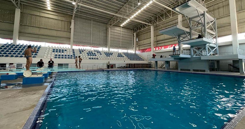 Listo el GUM para recibir a los competidores de la prueba de clavados