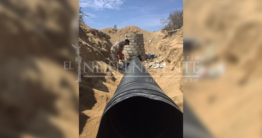 Realiza Oomsapas Los Cabos mejoras en la línea de drenaje sanitario de CSL