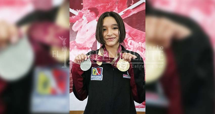 La clavadista Nelly Flores logra oro y plata