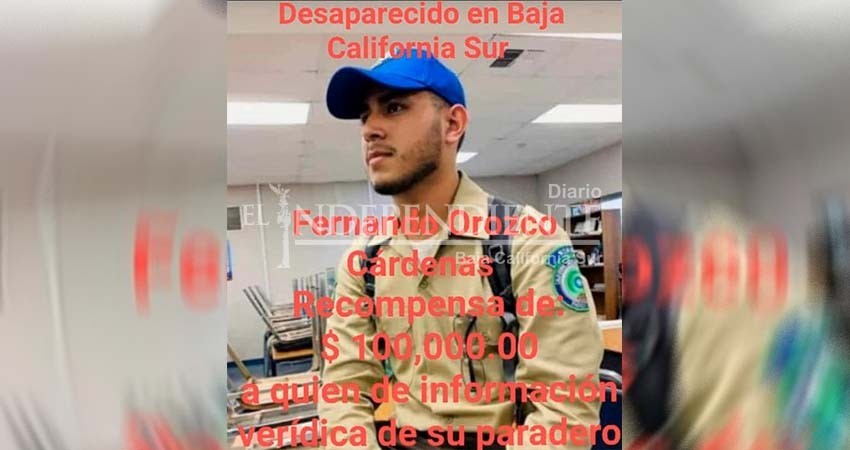 Aumentan recompensas económicas para localizar a personas desaparecidas en BCS