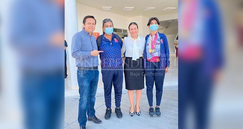 Agradece Alcaldesa Quiroga Romero esfuerzo de los deportistas de La Paz