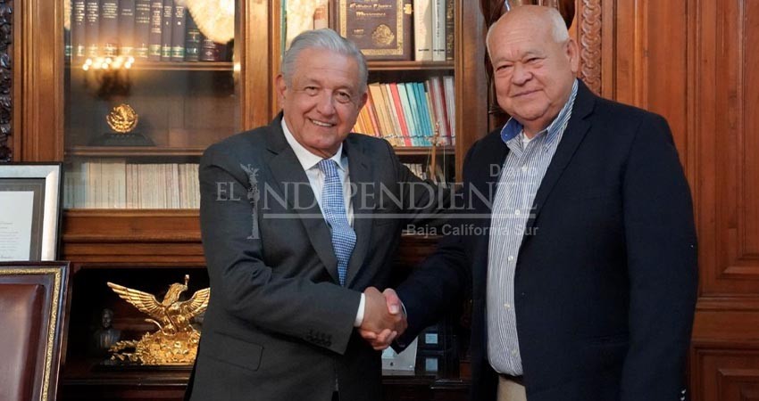 Quiere AMLO dar banderazo a la carretera Guerrero Negro-Vizcaíno: Gobernador