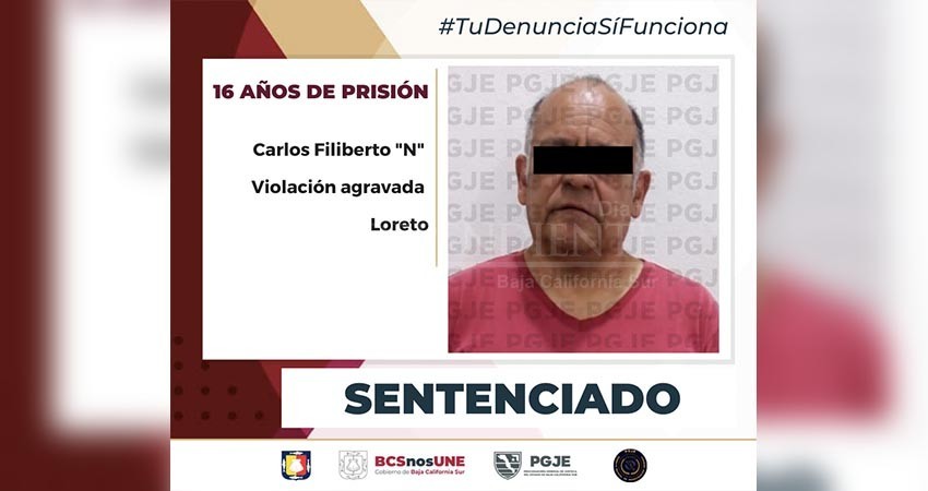 Condenan a más de 16 años de prisión a sujeto acusado por violación  contra menor de edad
