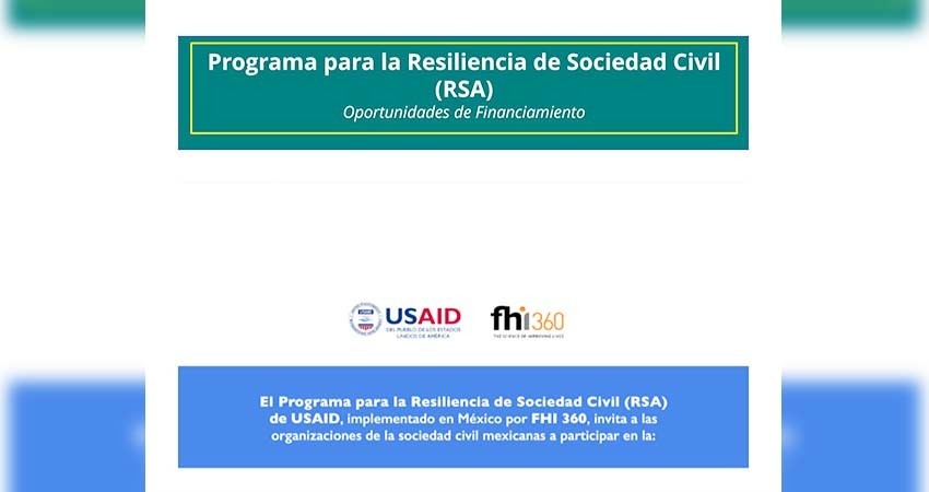 Lanzan convocatoria para financiamiento de EU a organizaciones civiles de BCS
