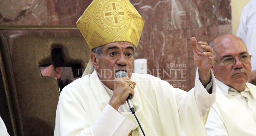 No podemos acostumbrarnos a la cultura de la muerte: Obispo La Paz