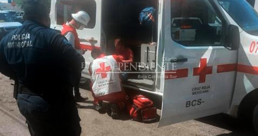 No llegó la comida; atropellarlo al repartidor