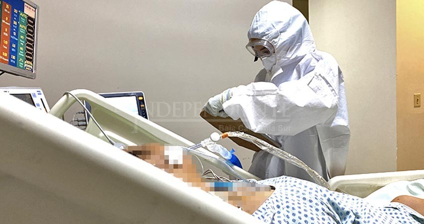 Registra BCS 16 decesos por  la quinta ola de contagios de Covid-19