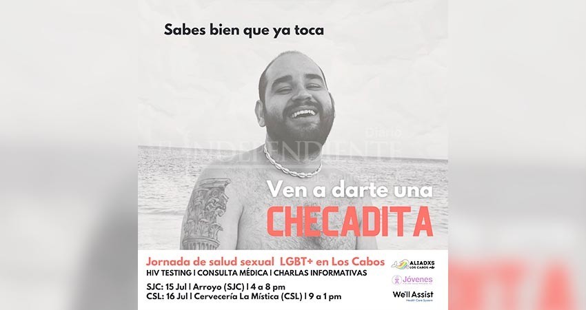 Date una "Checadita"; promueve colectivo pruebas gratuitas para detectar VIH