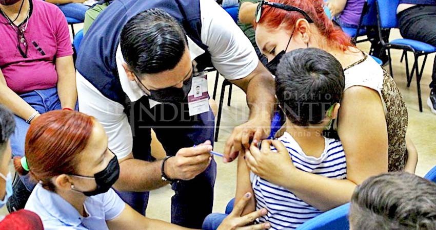 Se han aplicado más de 26 mil vacunas contra covid a menores de 5 a 11 años en BCS