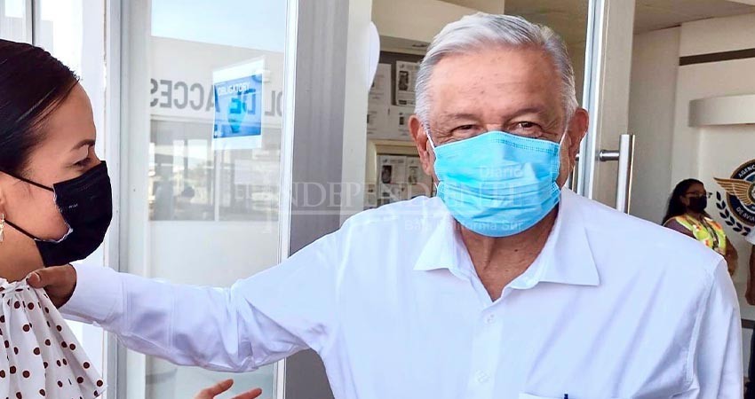 Confirma AMLO apoyo financiero a BCS para mejorar infraestructura hidráulica