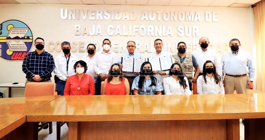 UABCS firma convenio de colaboración con el IERT