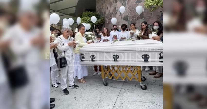 Dieron último adiós a Valeria Carrillo Jasso
