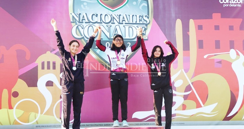 Avanza BCS en medallero deportivo CONADE 2022