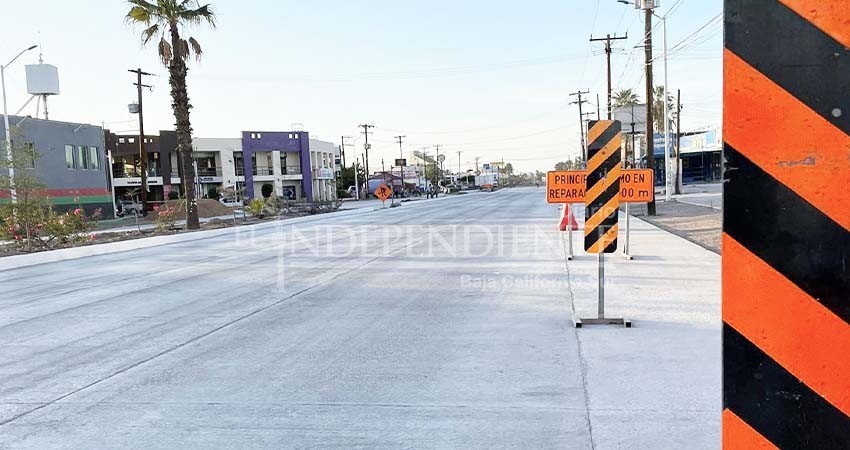 En BCS la transformación avanza con el mejoramiento de vialidades: Castro Cosío