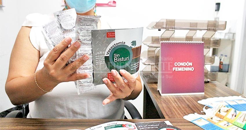 Más de 10 mil métodos anticonceptivos ha entregado el gobierno de BCS a población en edad reproductiva