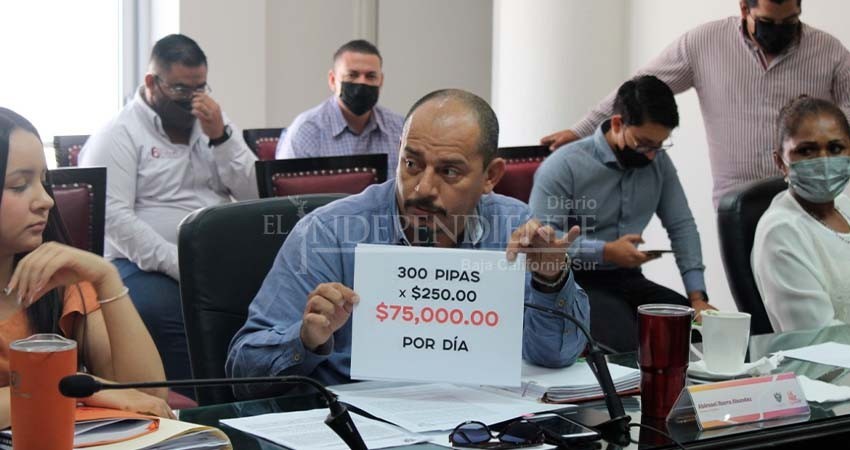 Pierde La Paz 23.4 MDP anuales por no regular a piperos: Regidor