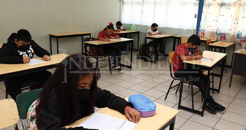 Aplica SEP evaluación diagnóstica a estudiantes de educación básica de 172 planteles de BCS