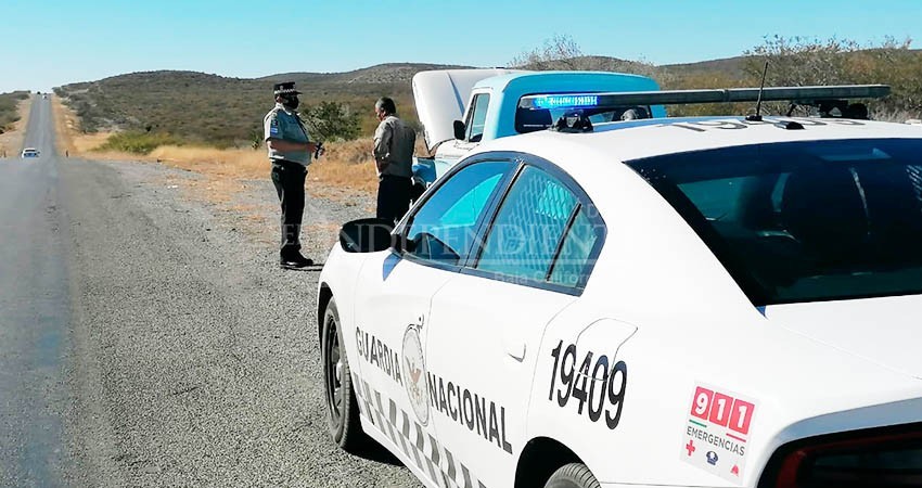 Más 200 elementos de la Guardia Nacional trabajan en BCS; sólo 23 en vigilancia de carreteras