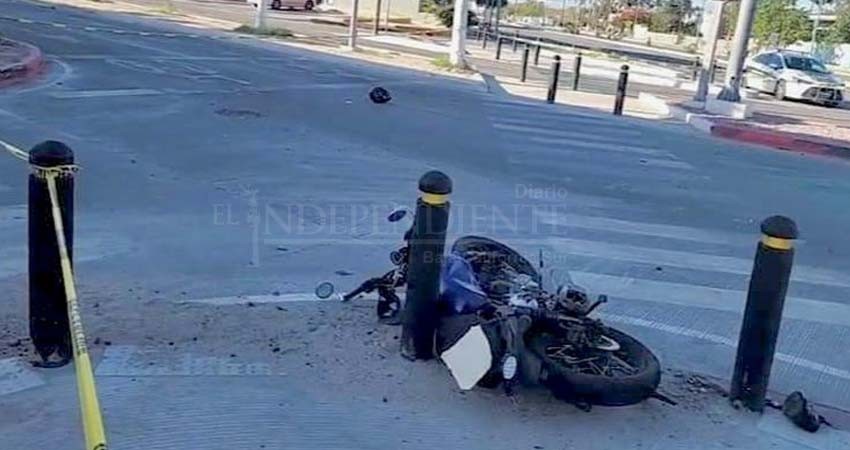 Policía pierde una pierna tras en accidente automovilístico en La Paz