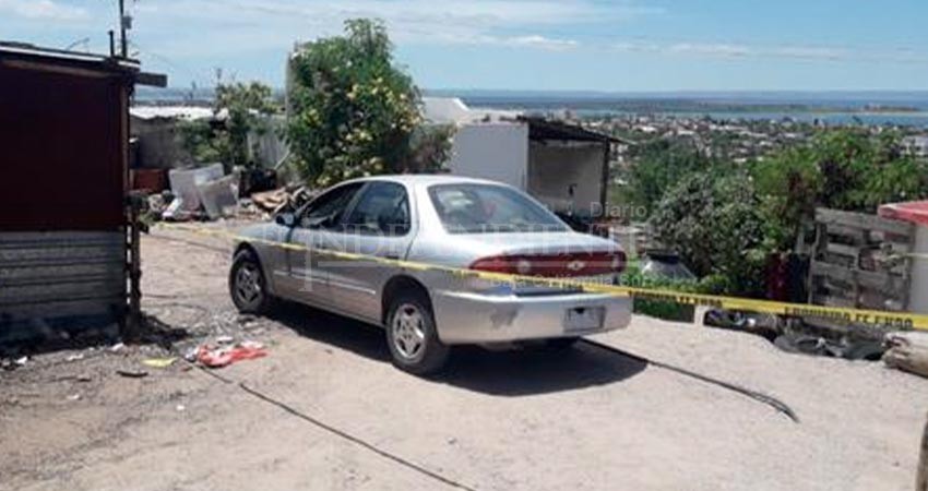 Captura policía municipal a masculino en carro robado