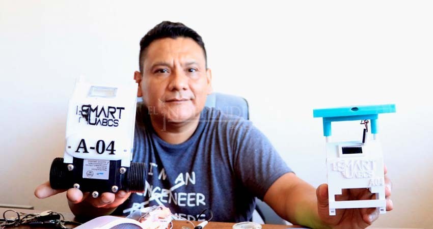 Crean en UABCS dispositivo automático para medir consumo de agua