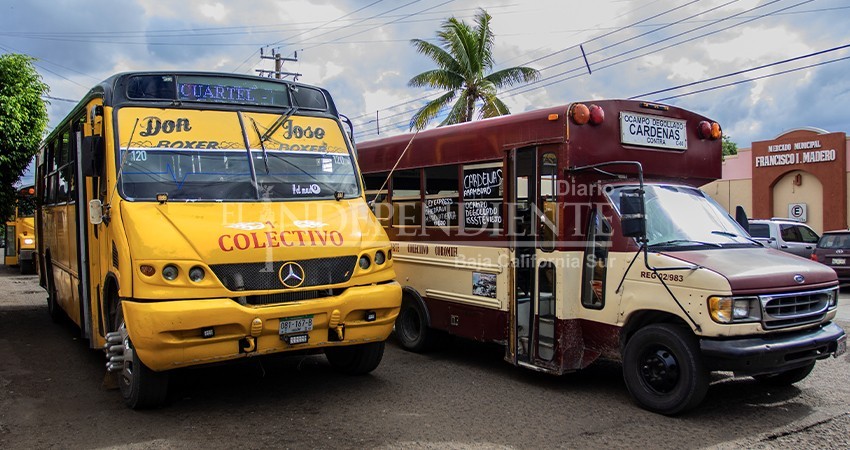 No todos los transportistas de La Paz quieren tener GPS en sus unidades