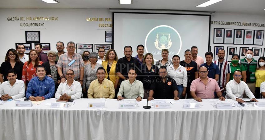 Respaldan Partidos Políticos la Reforma Electoral en Baja California Sur