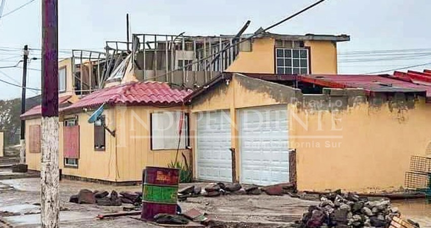 Graves afectaciones en Mulegé por “Kay”