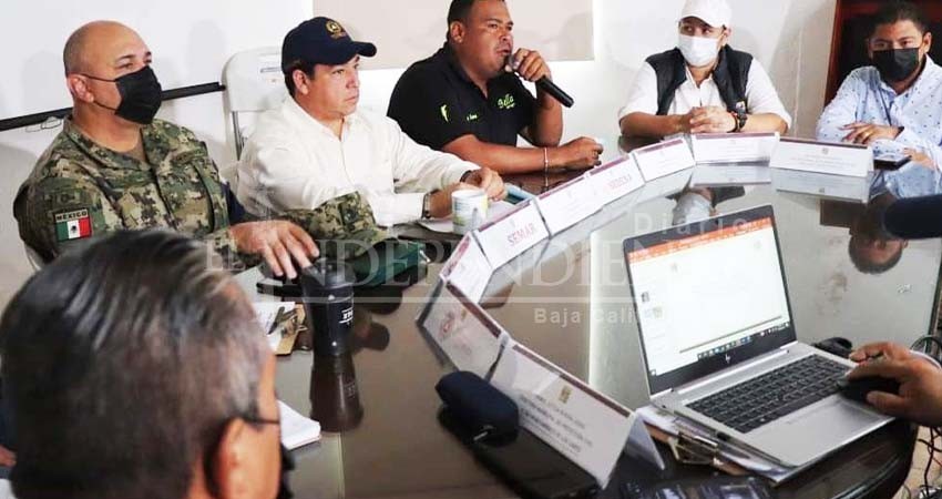 Consejo de Protección Civil municipal reporta saldo blanco en Los Cabos, tras paso de "Kay"