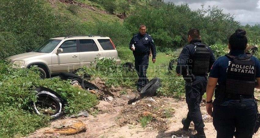 Detiene SSPE a dos personas y localiza cinco vehículos robados