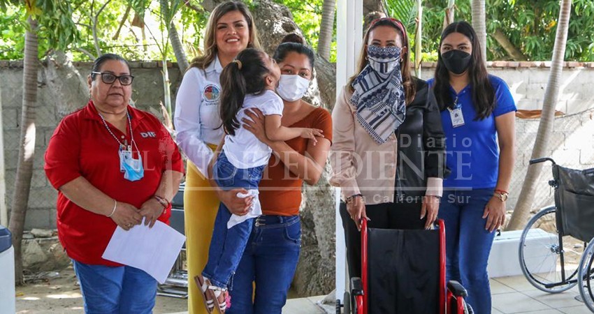 DIF Los Cabos entregan apoyos asistenciales a 22 familias
