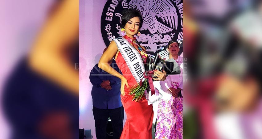 Judith Guillins Márquez, reina de las Fiestas Patrias de Los Cabos 2022