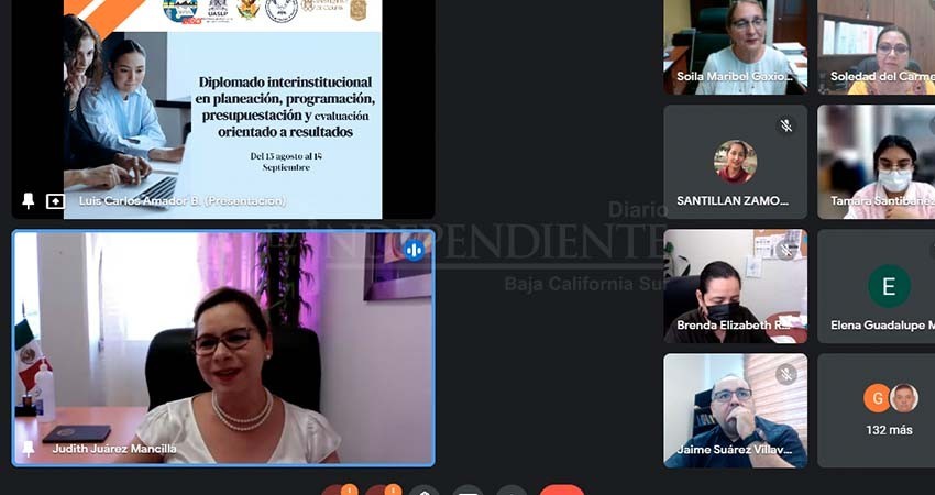 Clausura UABCS diplomado interinstitucional en planeación, programación, presupuestación y evaluación