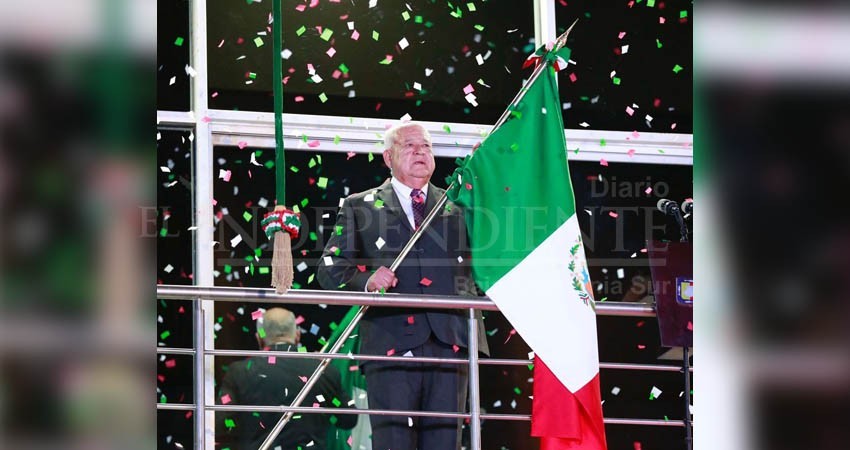 Conmemora el gobernador Castro Cosío 212 años de patria y libertad