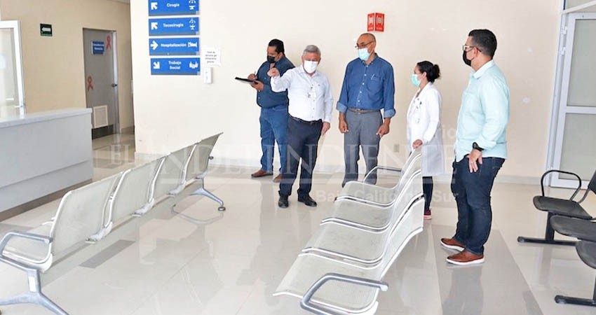 Atiende SSA desperfectos causados por lluvias al hospital general de Cd Constitución