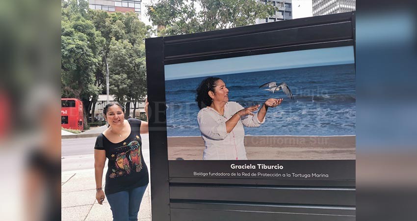 Bióloga es galardonada por su trayectoria y trabajo en favor del medio ambiente de BCS