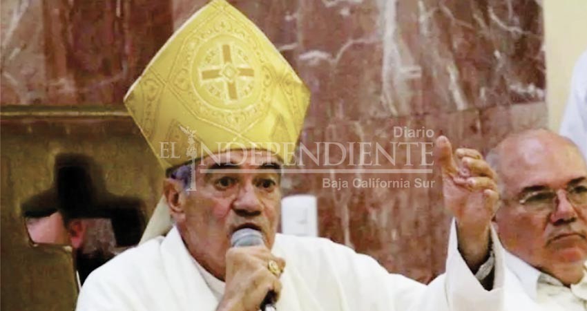 Conmina el obispo a no dejarse dividir por nada ni por nadie