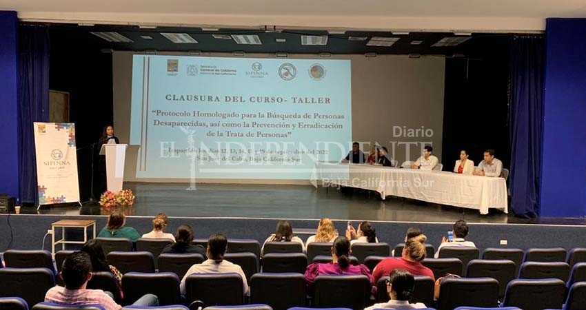 Se celebra en SJC la clausura del taller “Protocolo Homologado para la Búsqueda de Personas Desaparecidas”