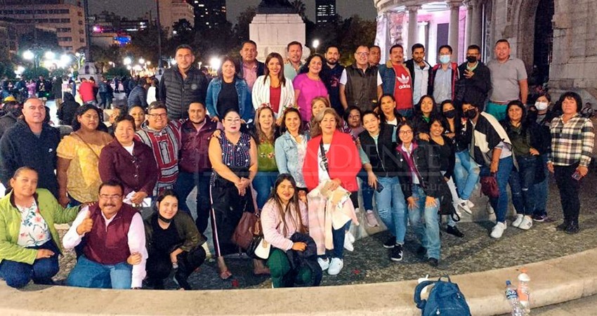 Fue un estímulo el viaje patrocinado a 50 trabajadores de Bienestar en BCS: Delegada