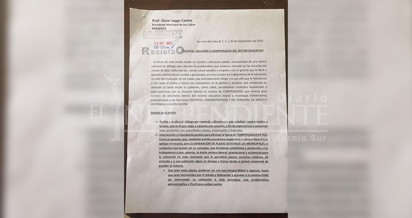 Habilitan Comisión Permanente de Trabajadores compensados de SEP